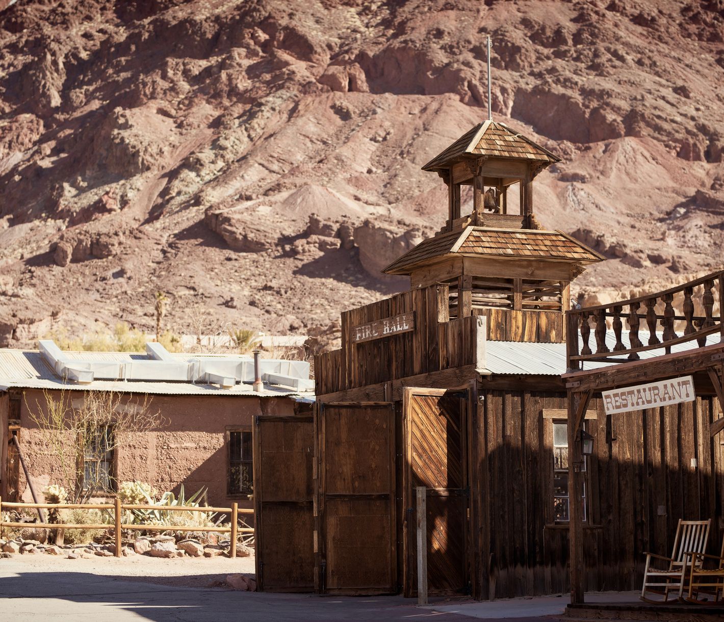 Calico Ghost Town, eine Geisterstadt im Westernlook