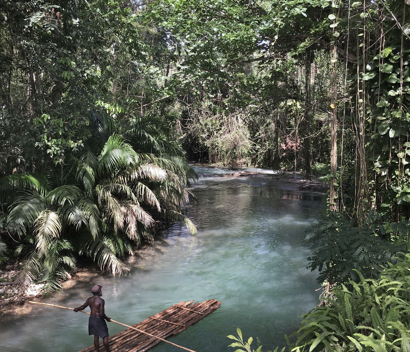 Abenteuerliches Bamboo Rafting auf dem Rio Grande: Dschungelfeeling pur!