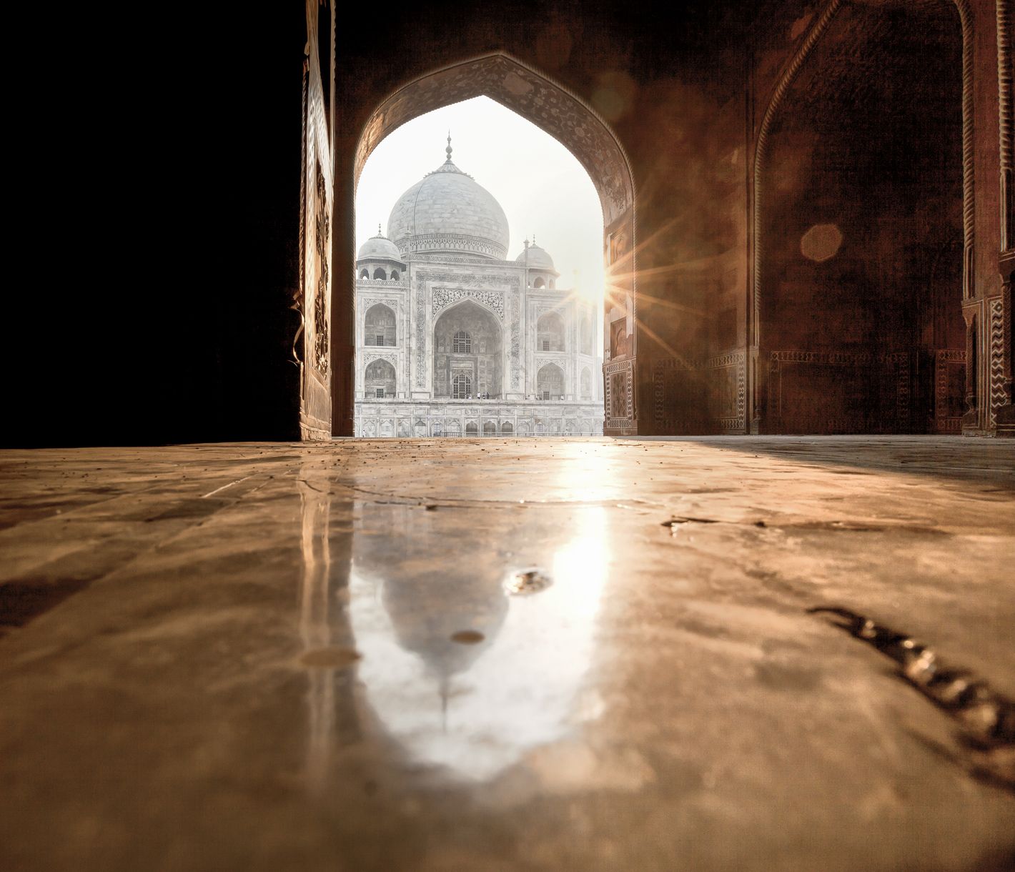 Der Taj Mahal: Sinnbild für die Unvergänglichkeit der Liebe