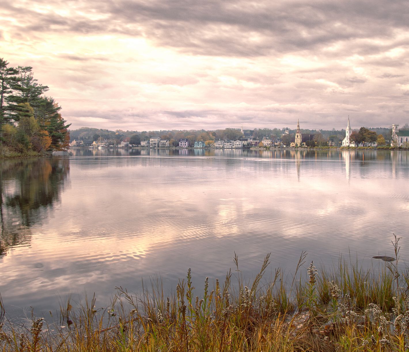 Die Kirchen von Mahone Bay