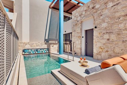 Doppelzimmer Deluxe mit Privatpool