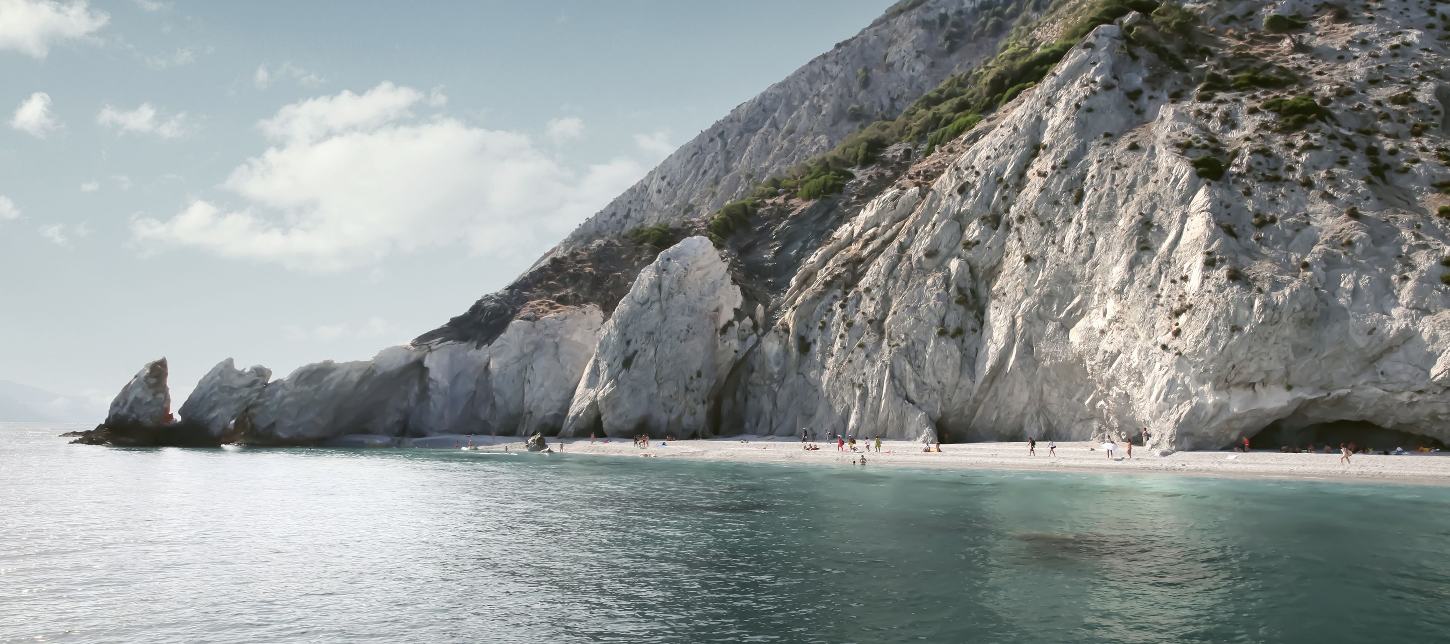 Der Strand Lalaria im Nordosten der Insel Skiathos