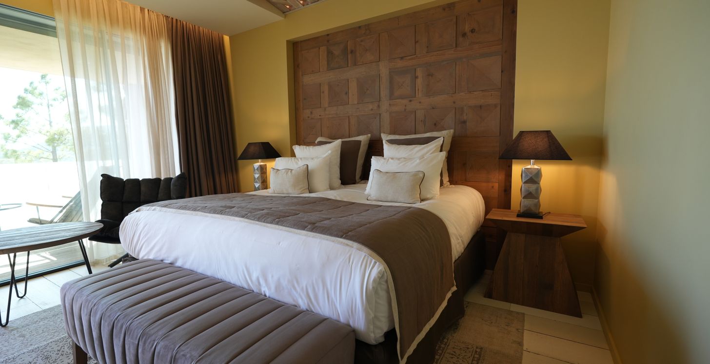 Chambre double vue mer et montagne