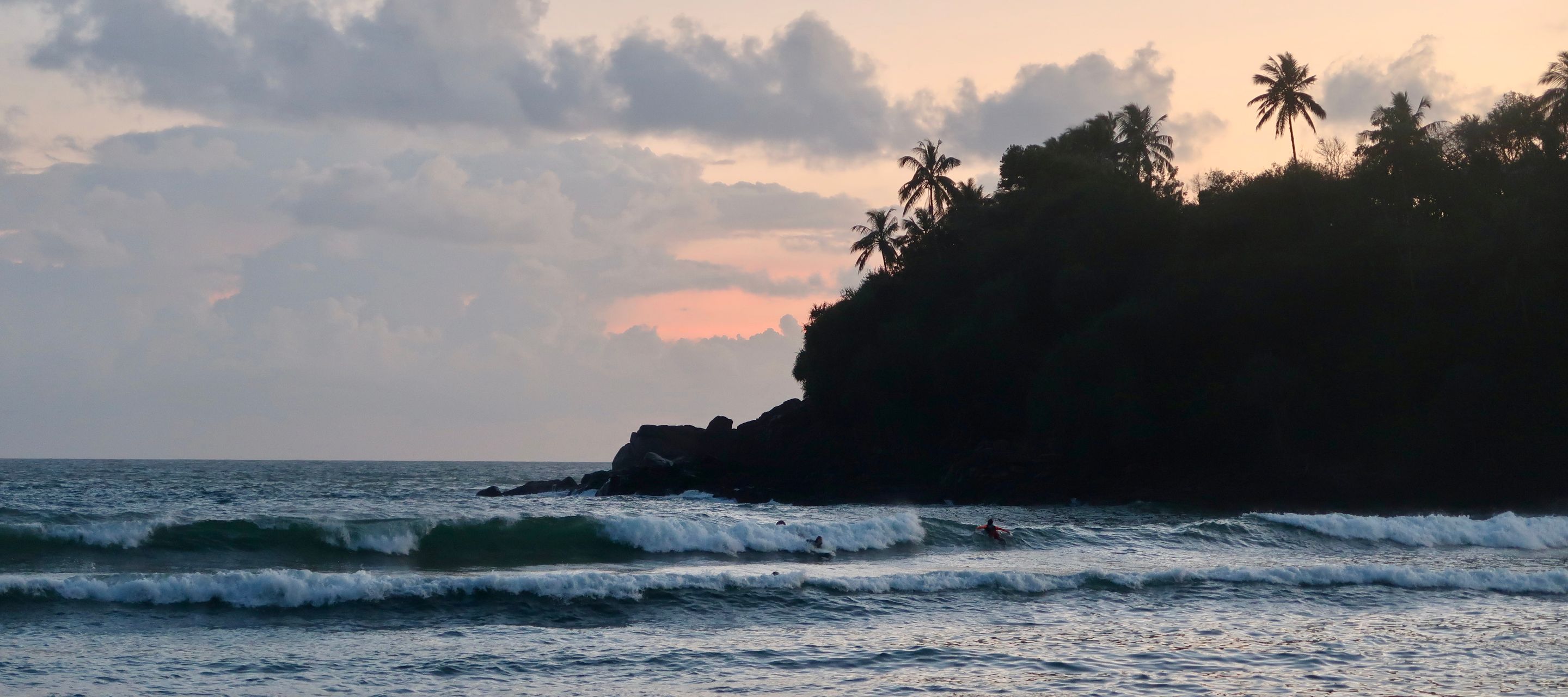 Sonnenuntergang Hiriketiya