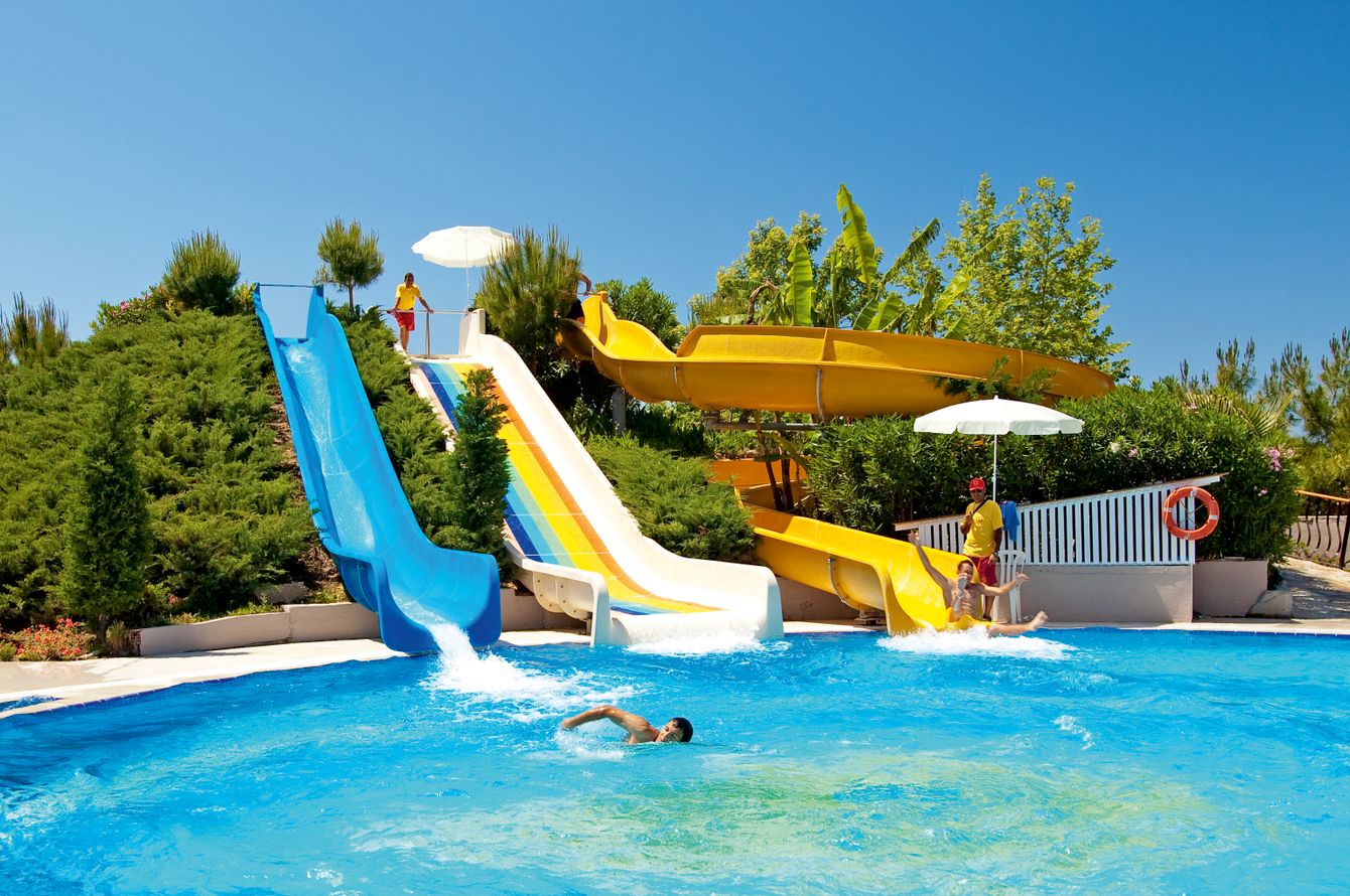 Toboggans aquatiques