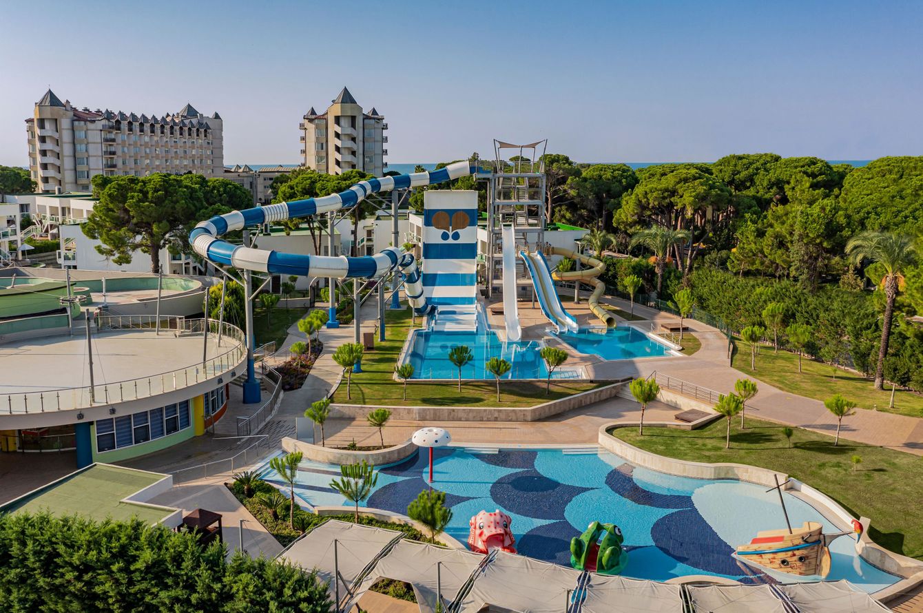 Toboggans aquatiques