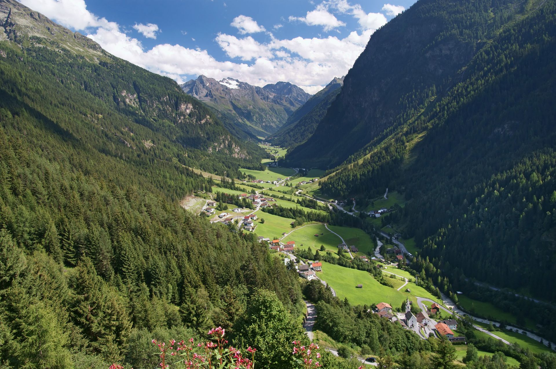 Pitztal im Sommer