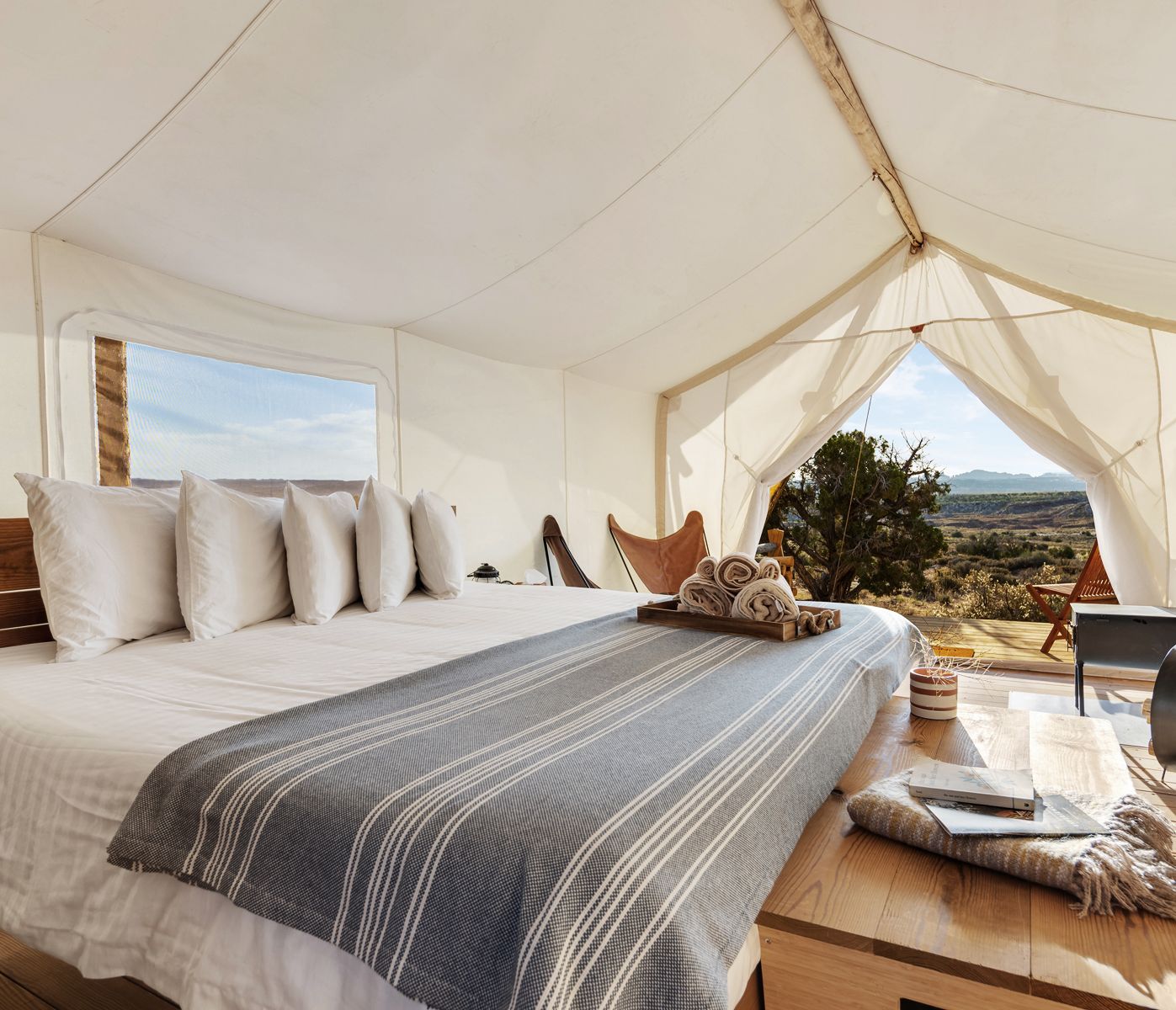 Équipement de la tente Deluxe