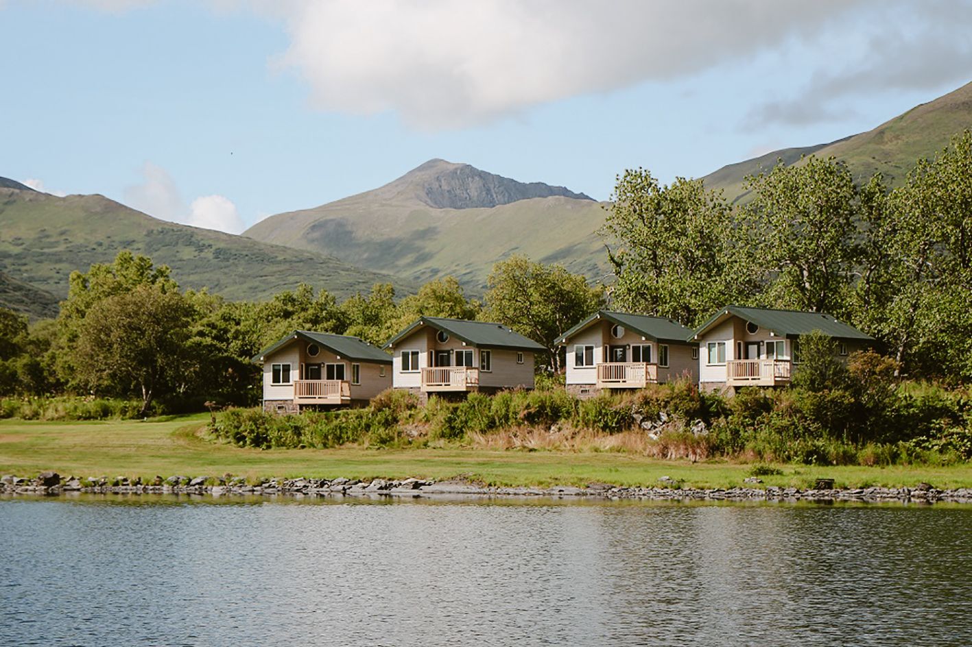 Cabins inmitten der Natur