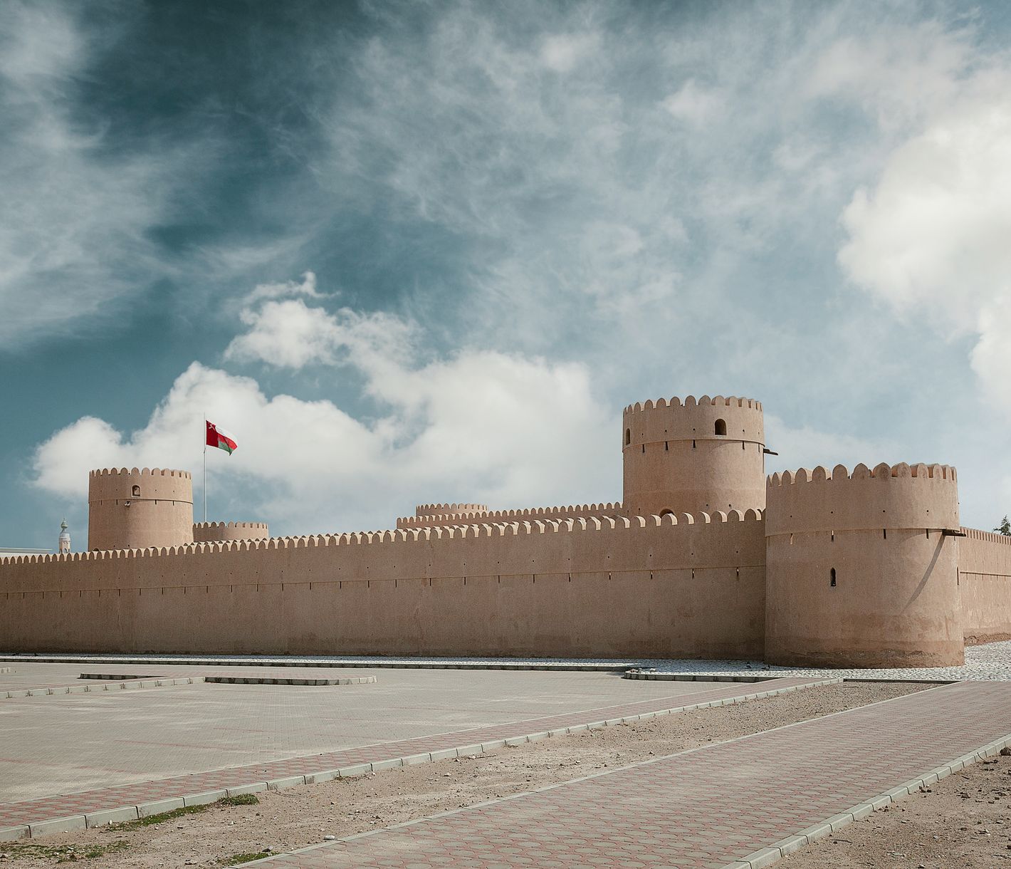 Dibba Fort : patrimoine historique près du Six Senses Zighy Bay.