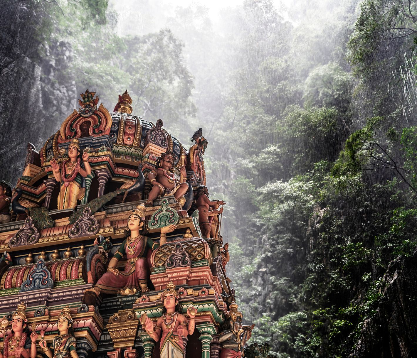 Hinduistische Höhlentempel bei Kuala Lumpur