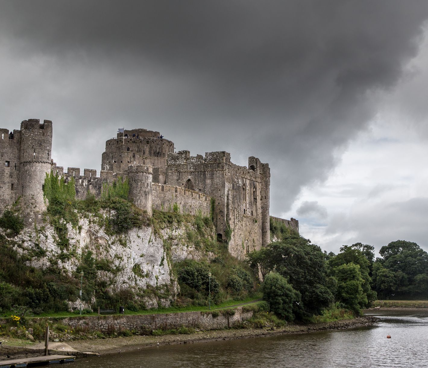 Imposantes Pembroke Castle