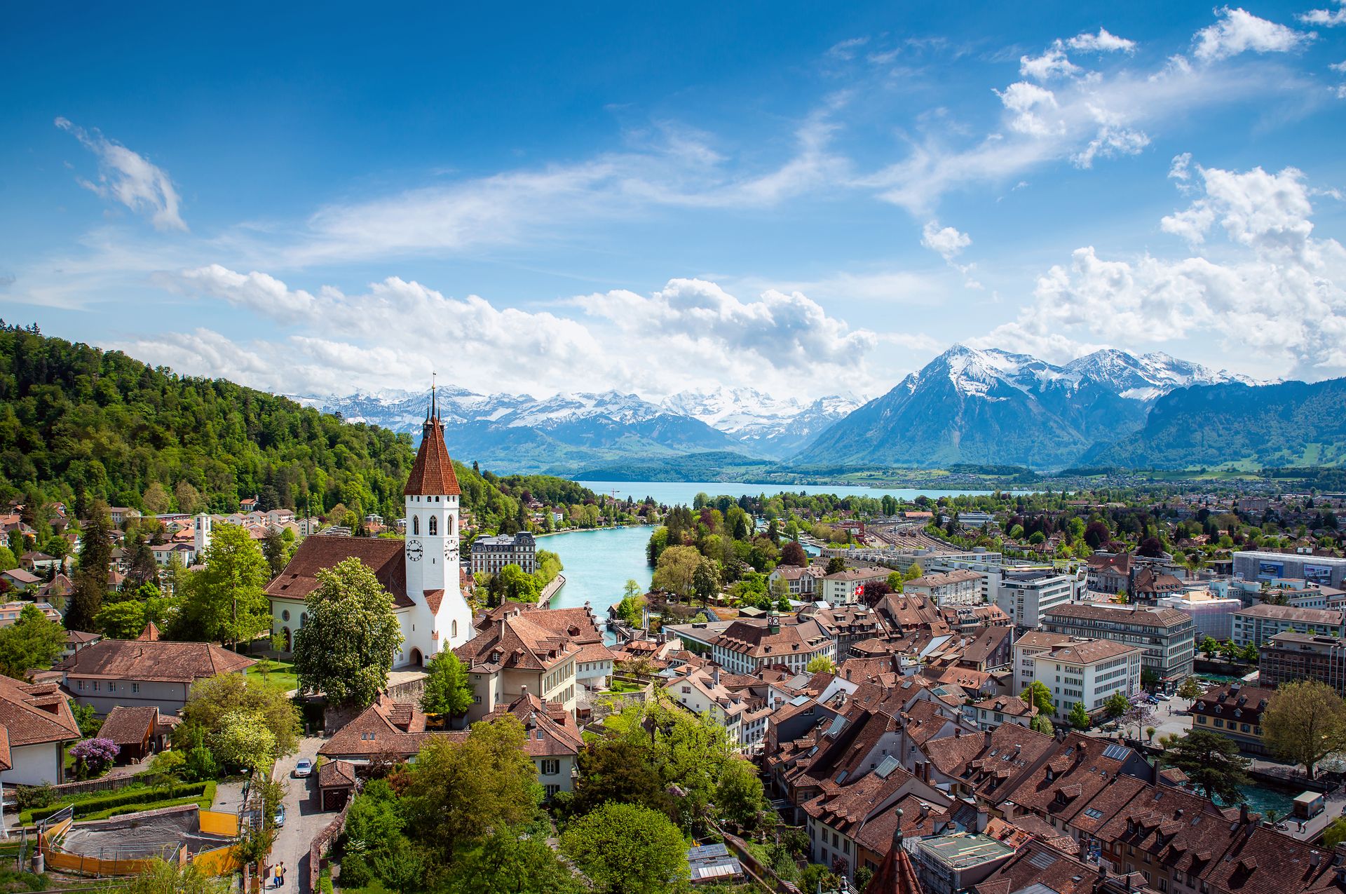Thun im Sommer