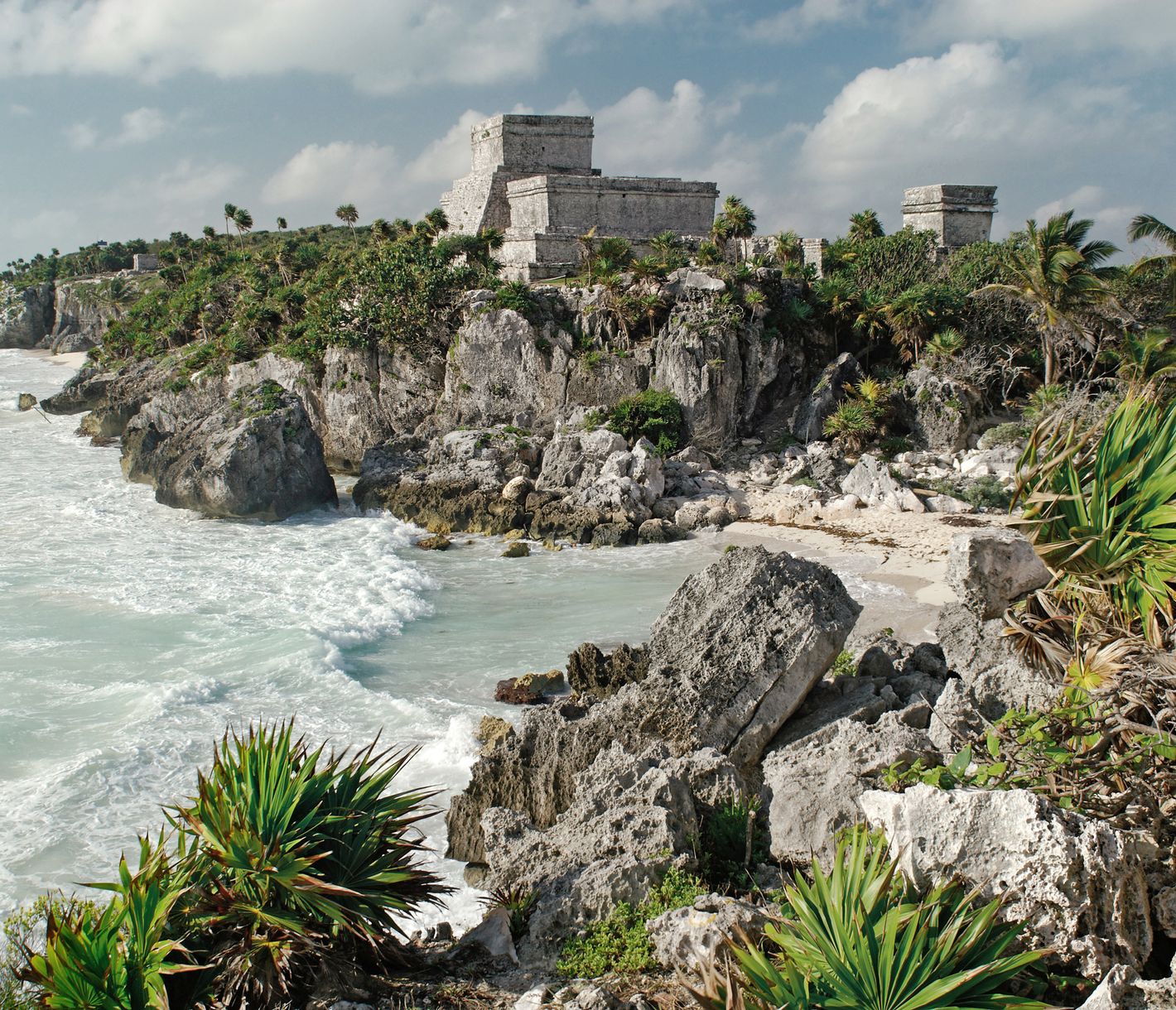 Tulum : l'histoire face à la mer des Caraïbes