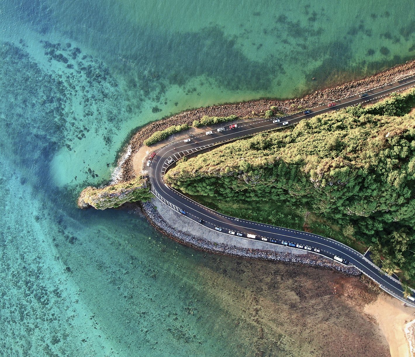 Haarnadelkurve bei Maconde
