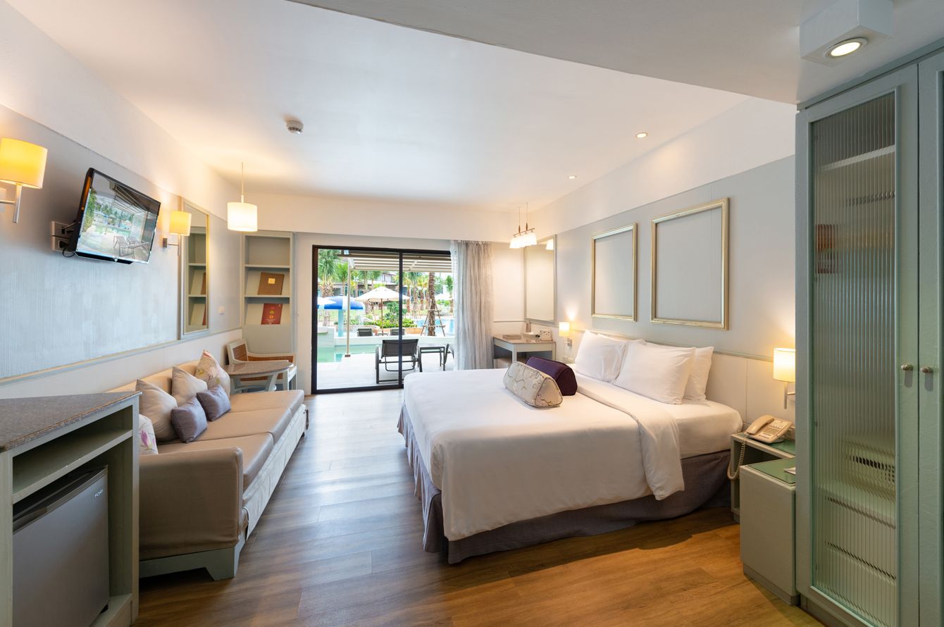 Doppelzimmer Pool Access