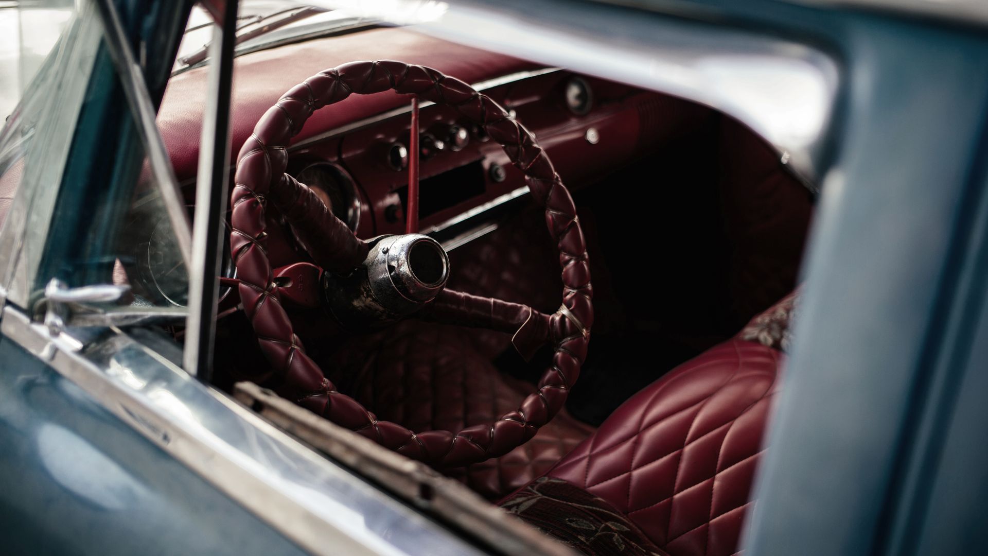 Einmal in einem Oldtimer