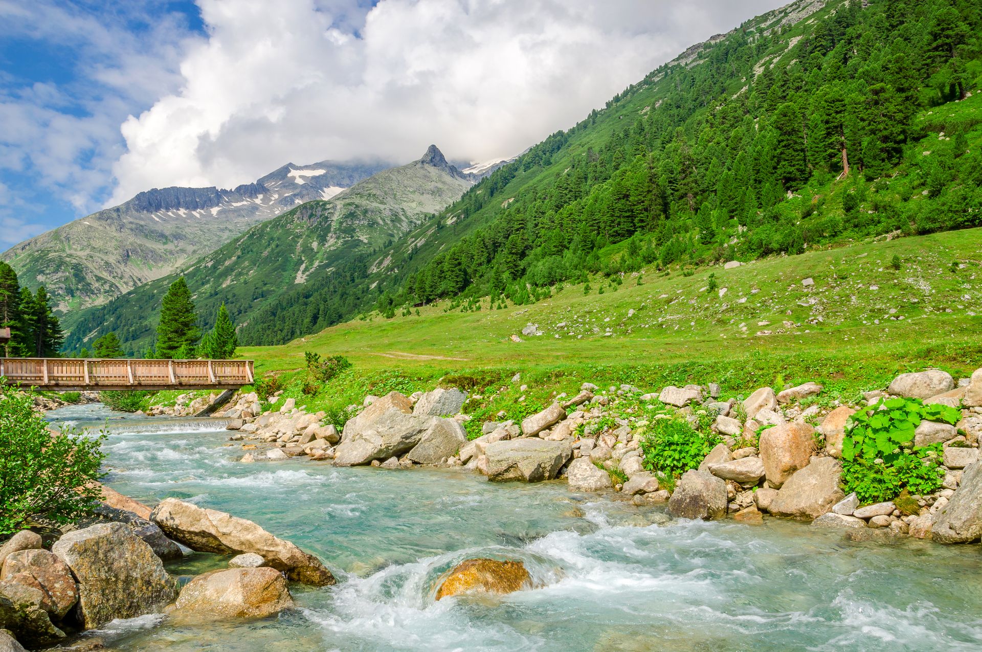 Bergbach im Zillertal