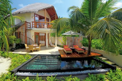 Double storey Beach Villa