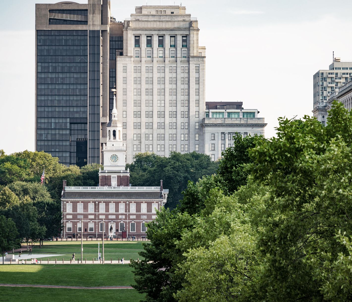 Independence Hall, lieu de naissance de la nation et pilier de la démocratie.