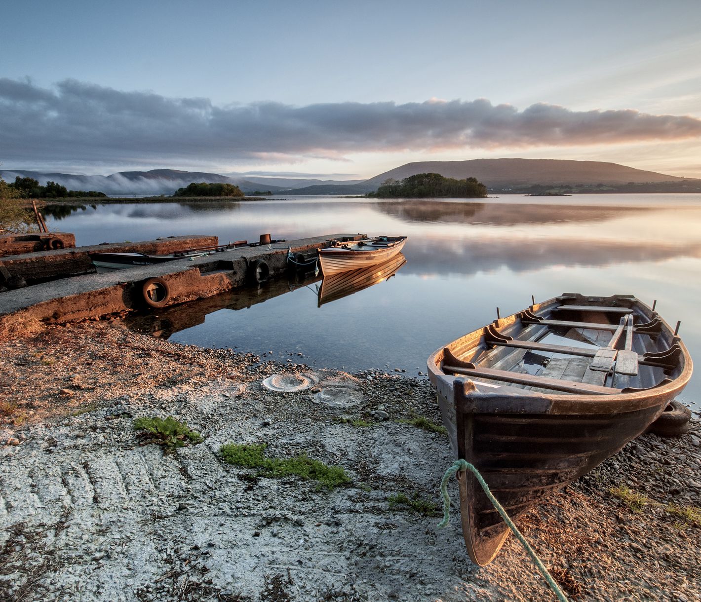 Romantischer Lough Corrib