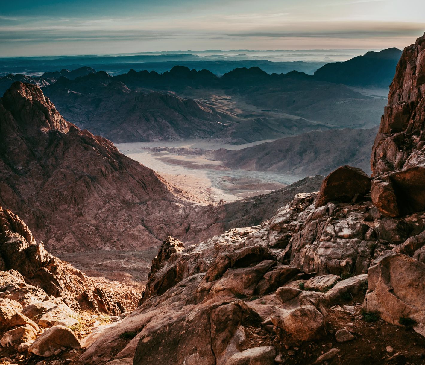 Mosesberg im ägyptischen Sinai