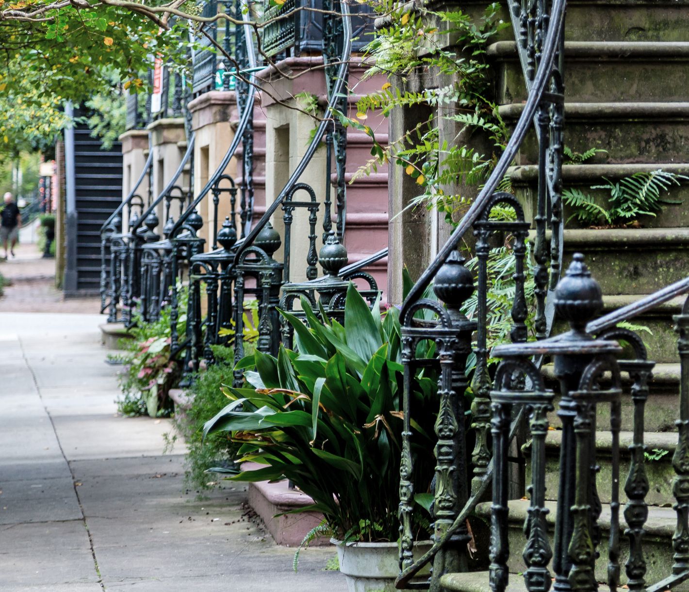 Historische Villen gibt es in Savannah an jeder Ecke.