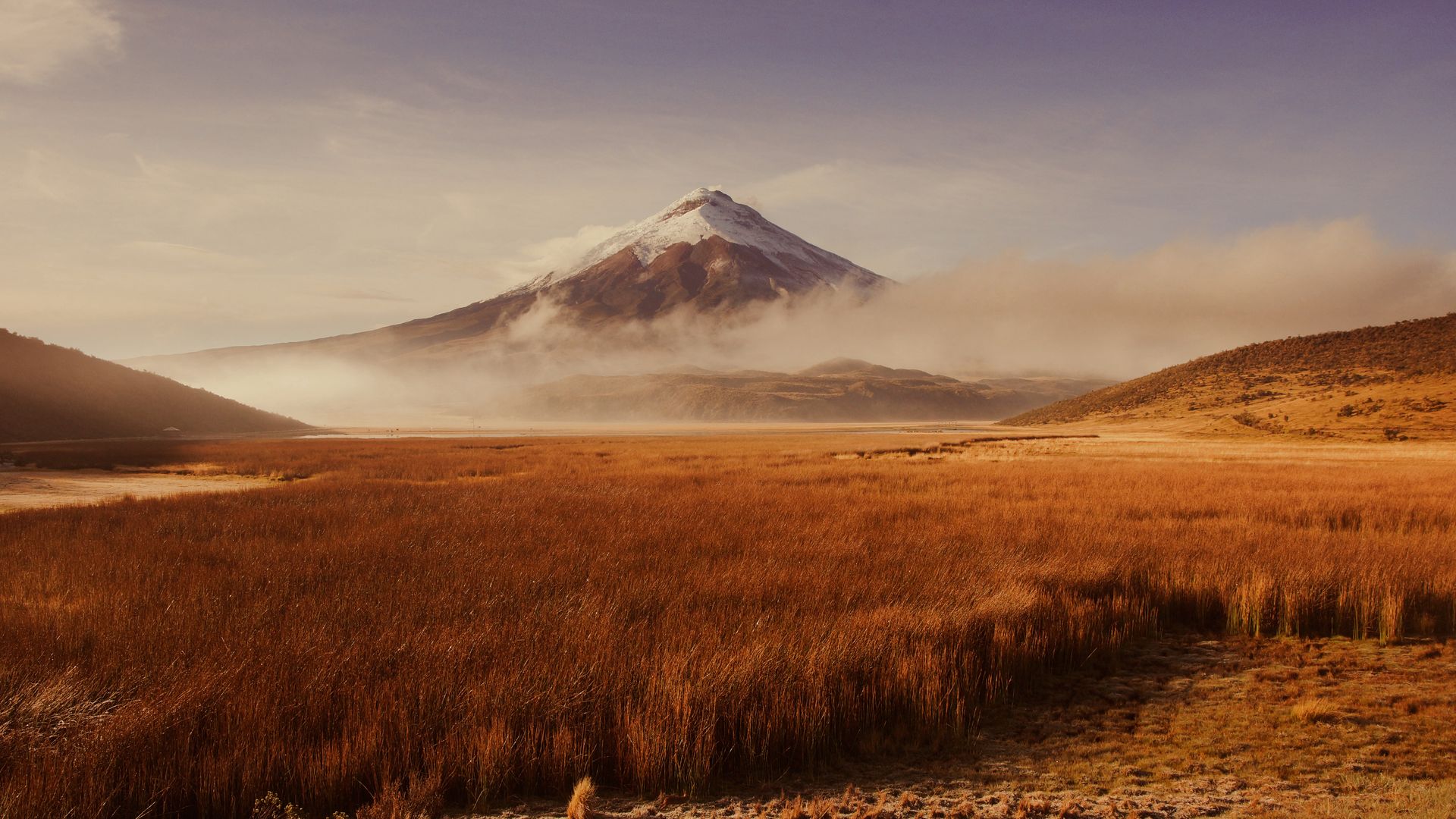 Der imposante Vulkan Cotopaxi.