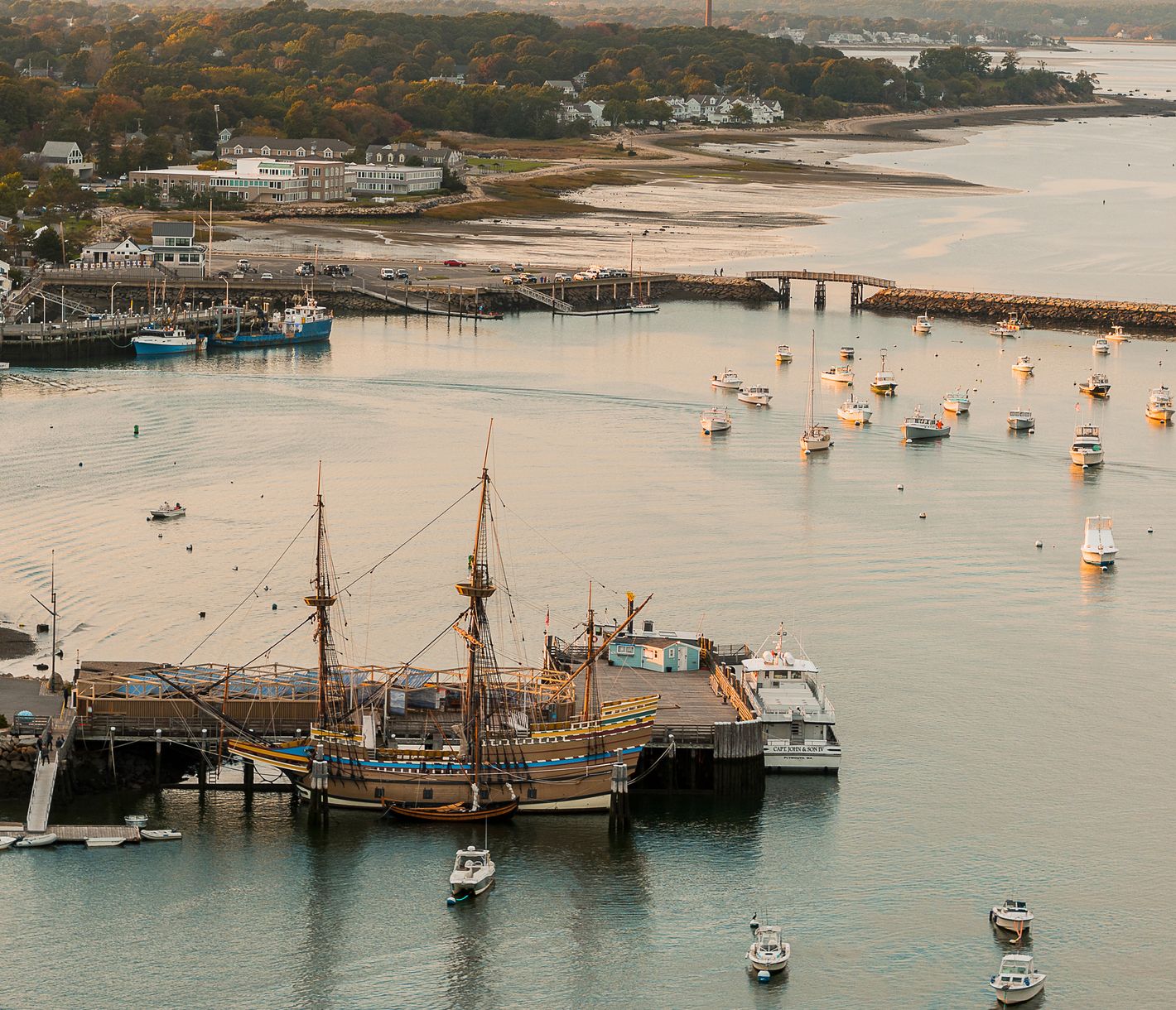 Plymouth gilt als eines der ältesten Siedlungsgebiete der USA.