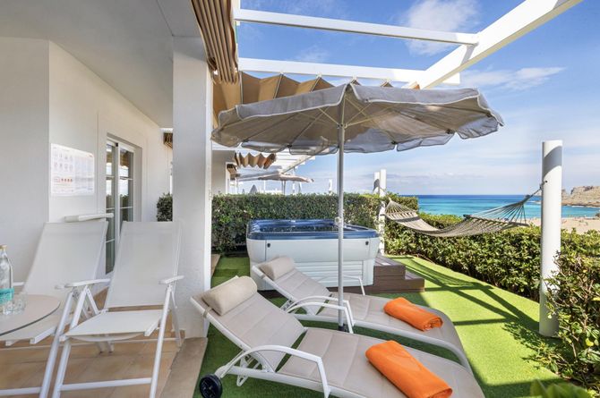 Appartement mit Garten und Terrasse