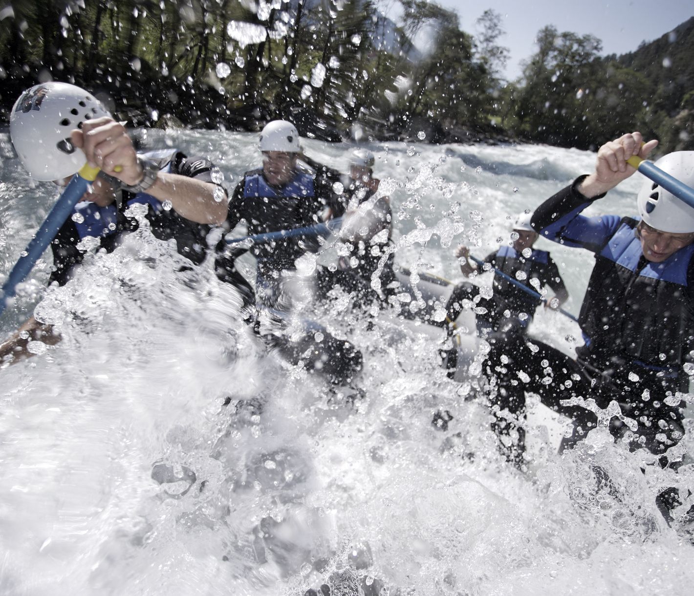 Whitewaterrafting auf dem Snake River bei Jackson Hole