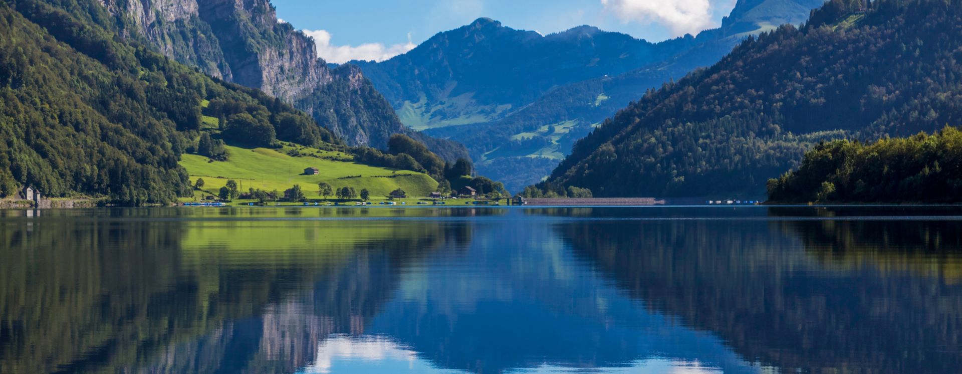 Blick über den Klöntalersee