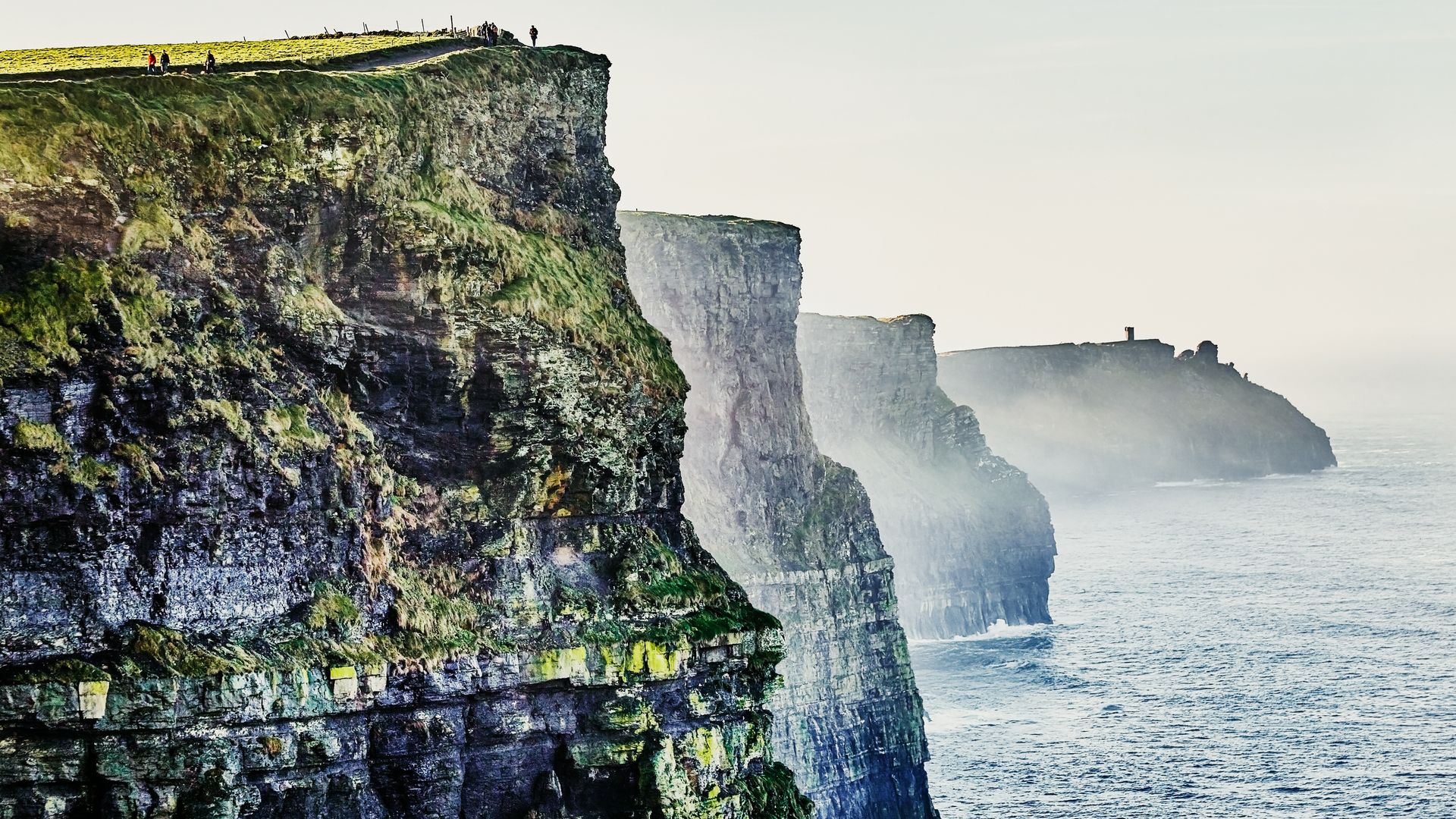 Falaises de Moher - un must pour tous les visiteurs de l'Irlande
