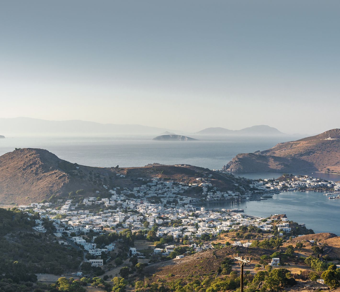 Skala, das Herz von Patmos