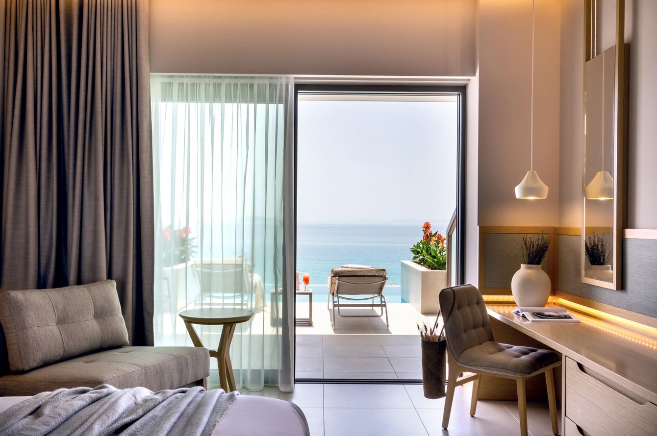 Chambre double Deluxe avec piscine privée