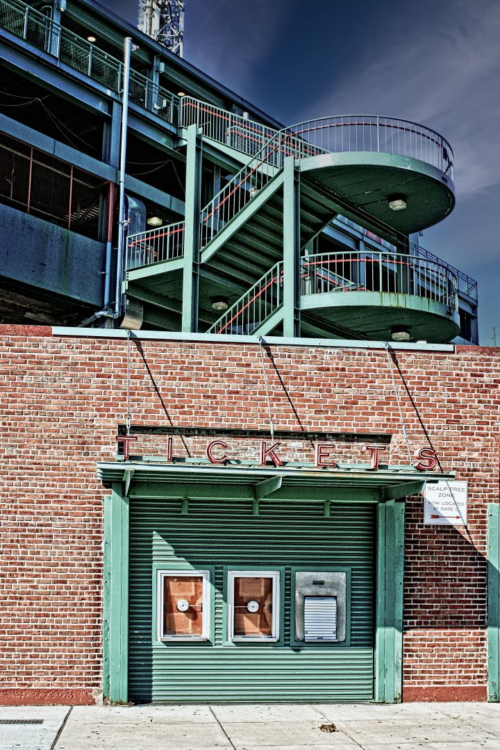 Ticketschalter am Fenway Park