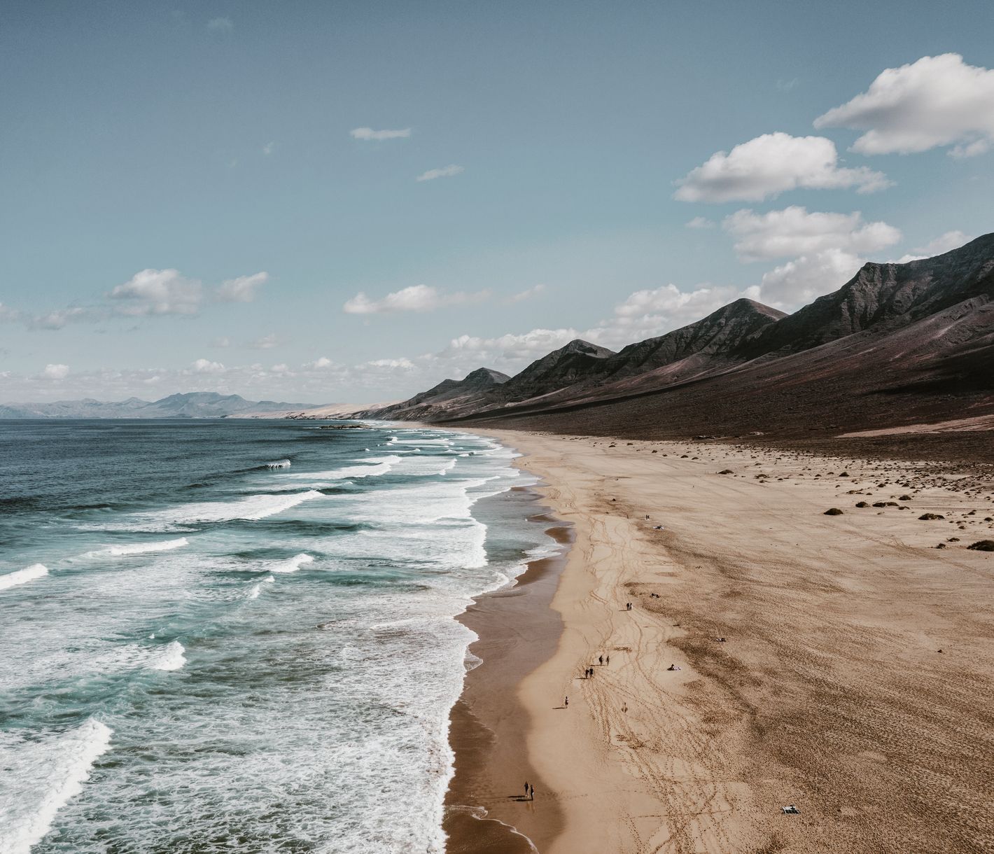 Weite und Ruhe am Cofete-Strand