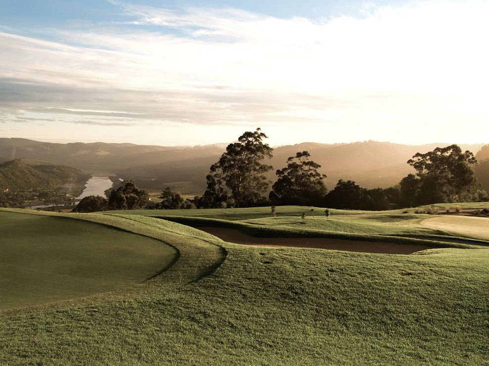 Simola Golf Club, Aussicht zweites Grün