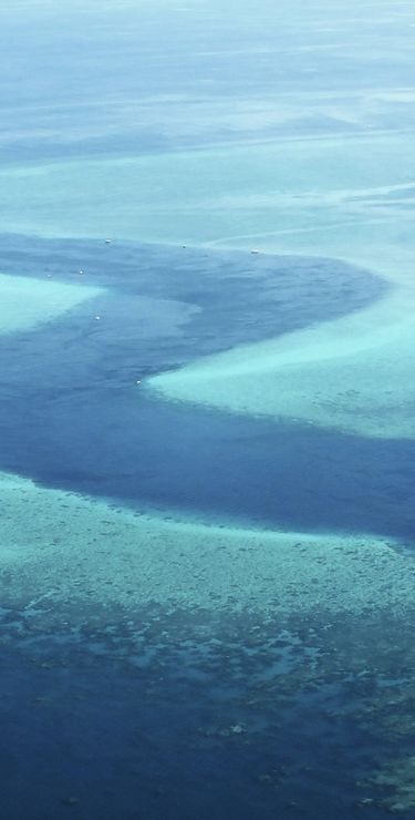 La célèbre passe en S vue du ciel