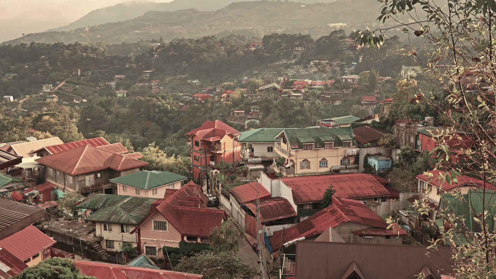 Baguio est surnommée la capitale d’été des Philippines.