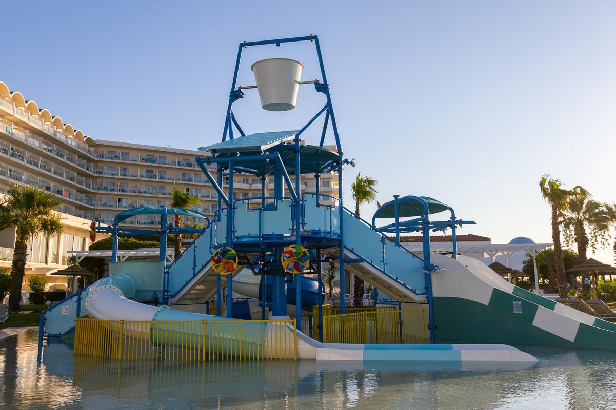 Toboggans aquatiques