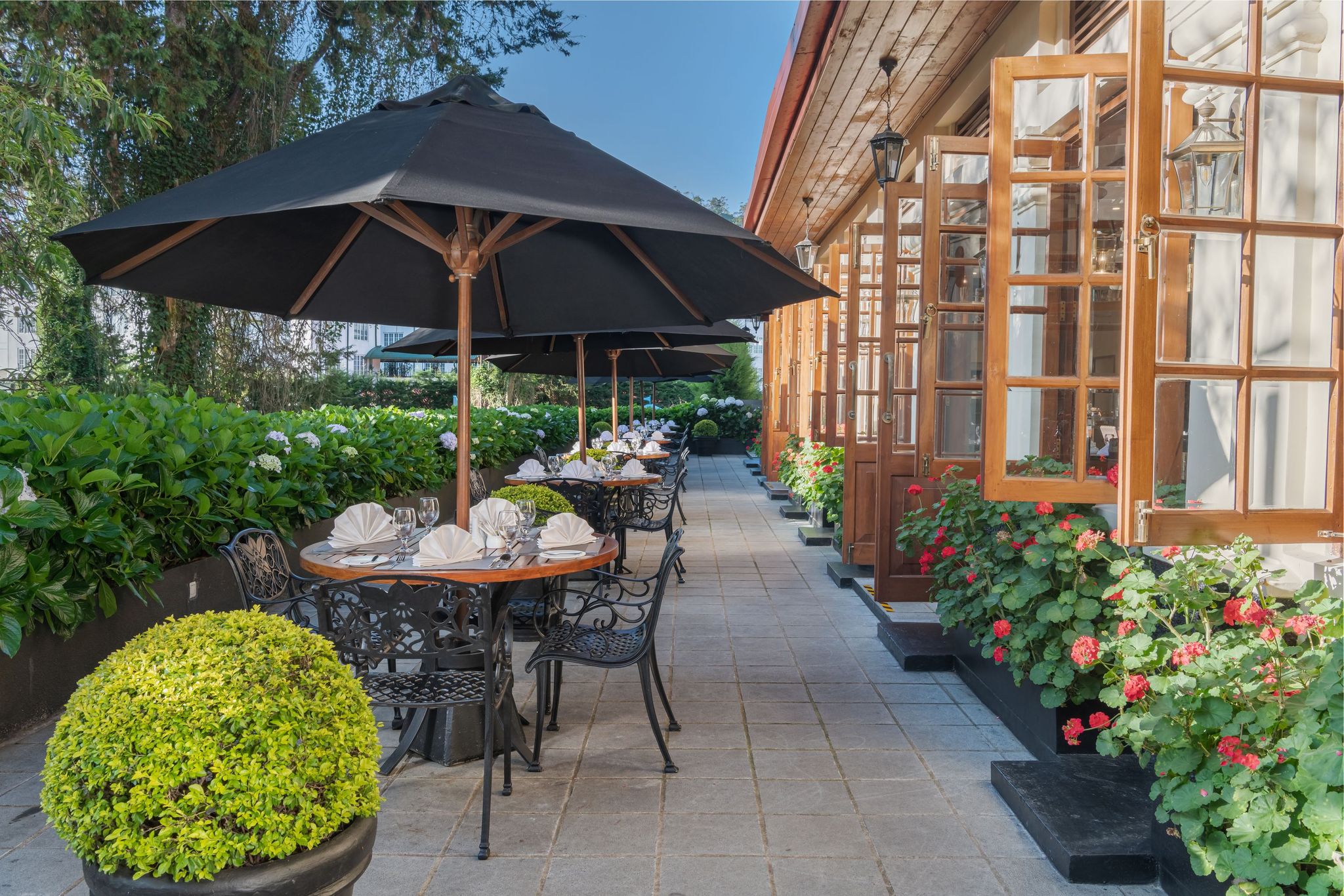 Hauptrestaurant Barnes Hall