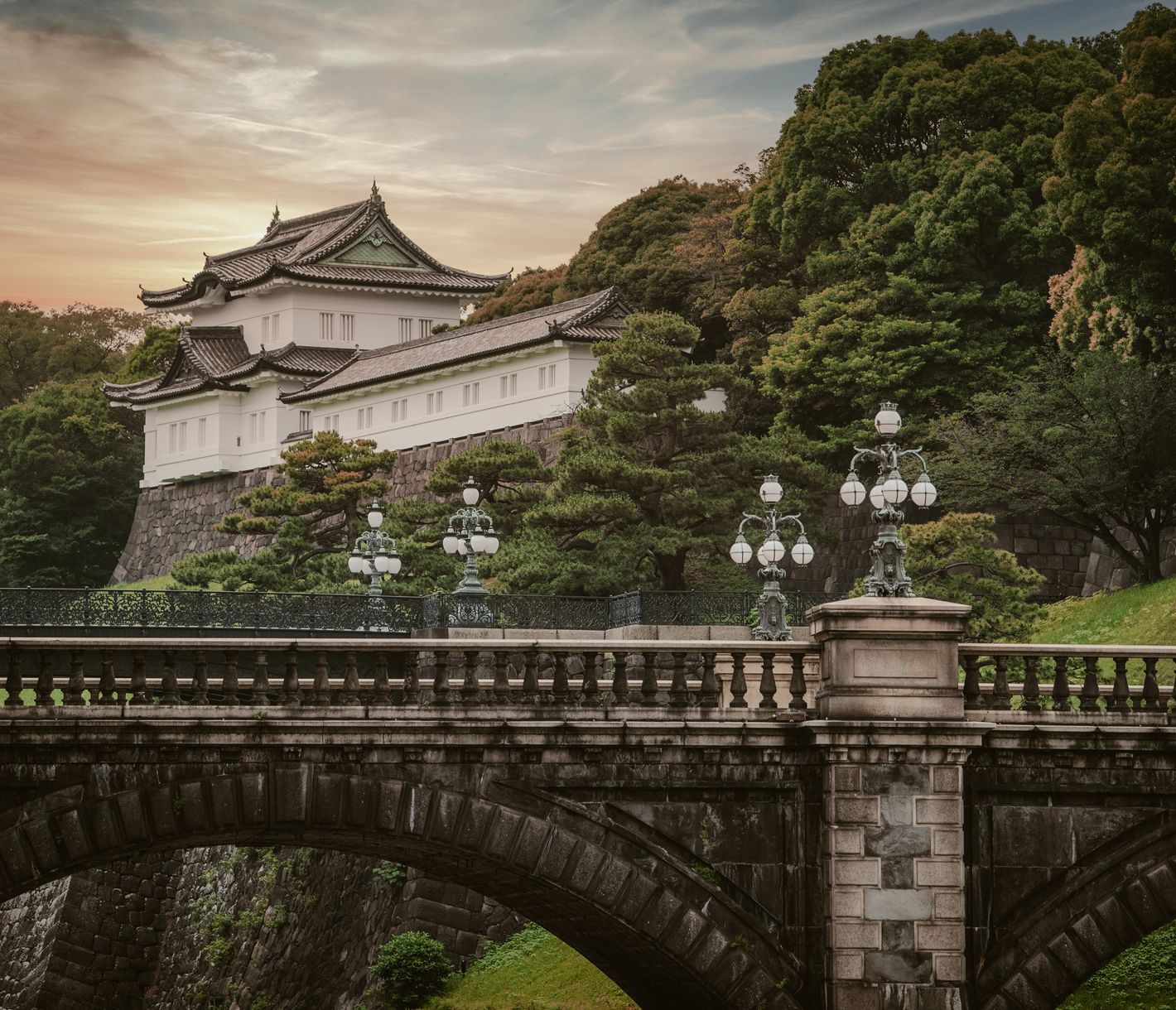 Kaiserpalast an der Nijubashi-Brücke