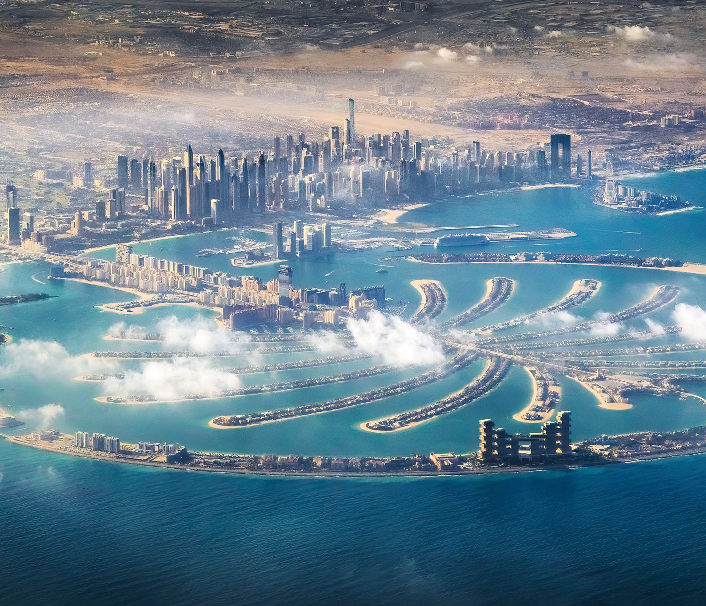 Ikone der Moderne: Palm Jumeirah von oben