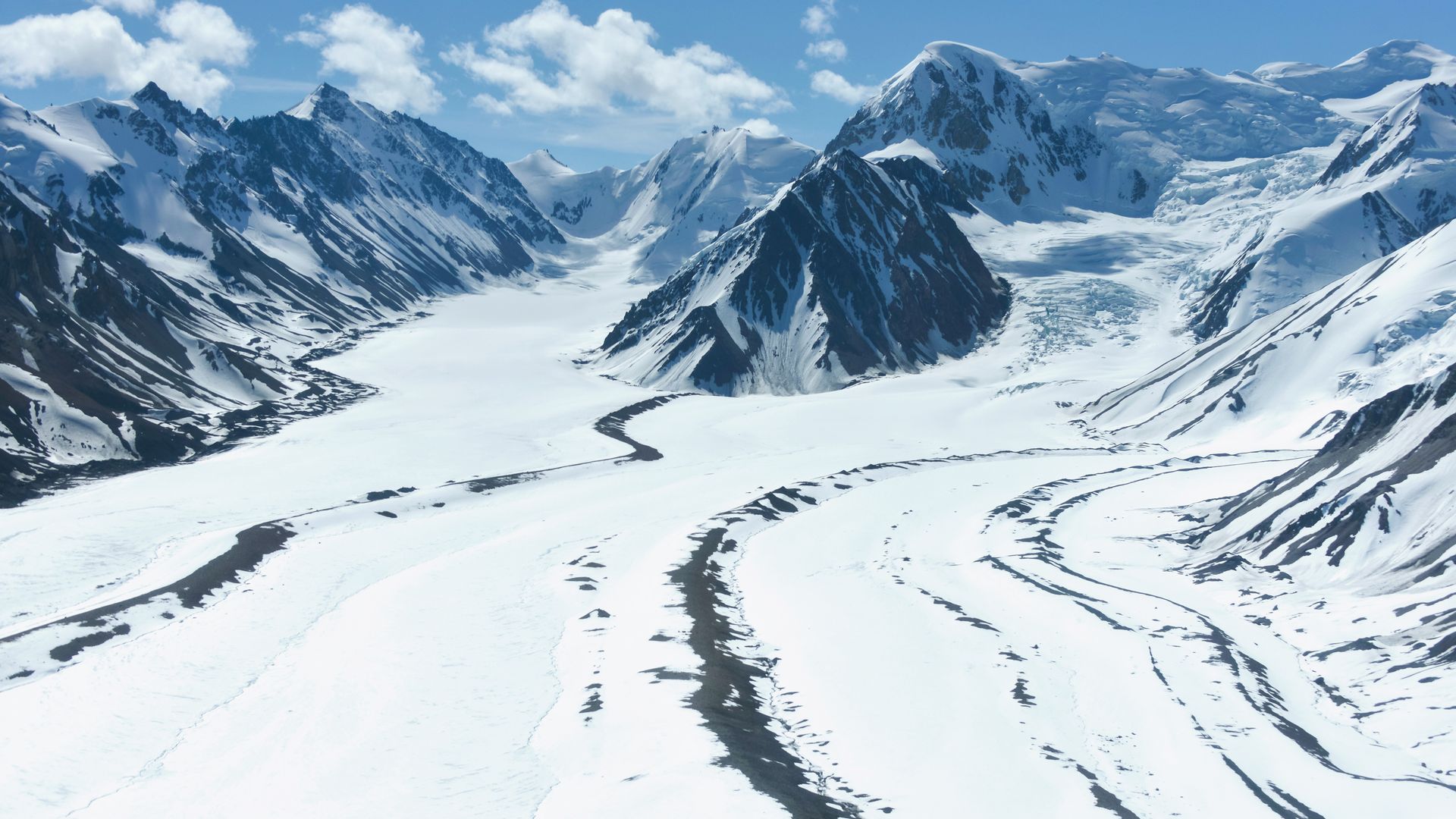 De la glace à perte de vue.