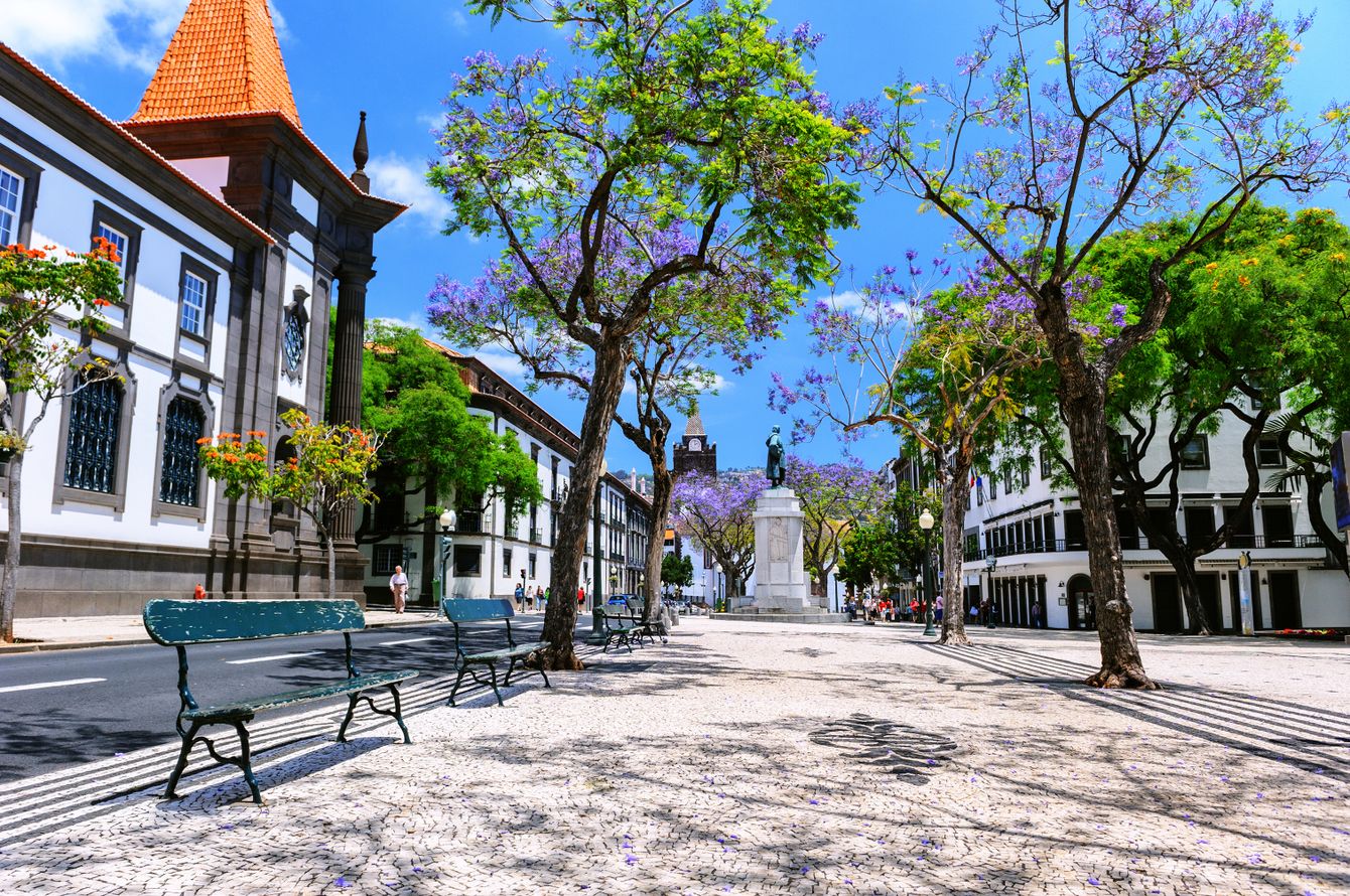 Zentrum von Funchal