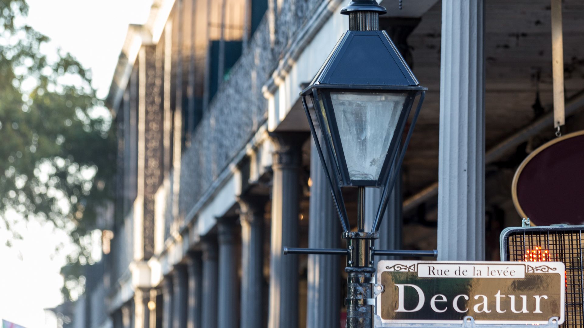 Decatur Street in New Orleans
