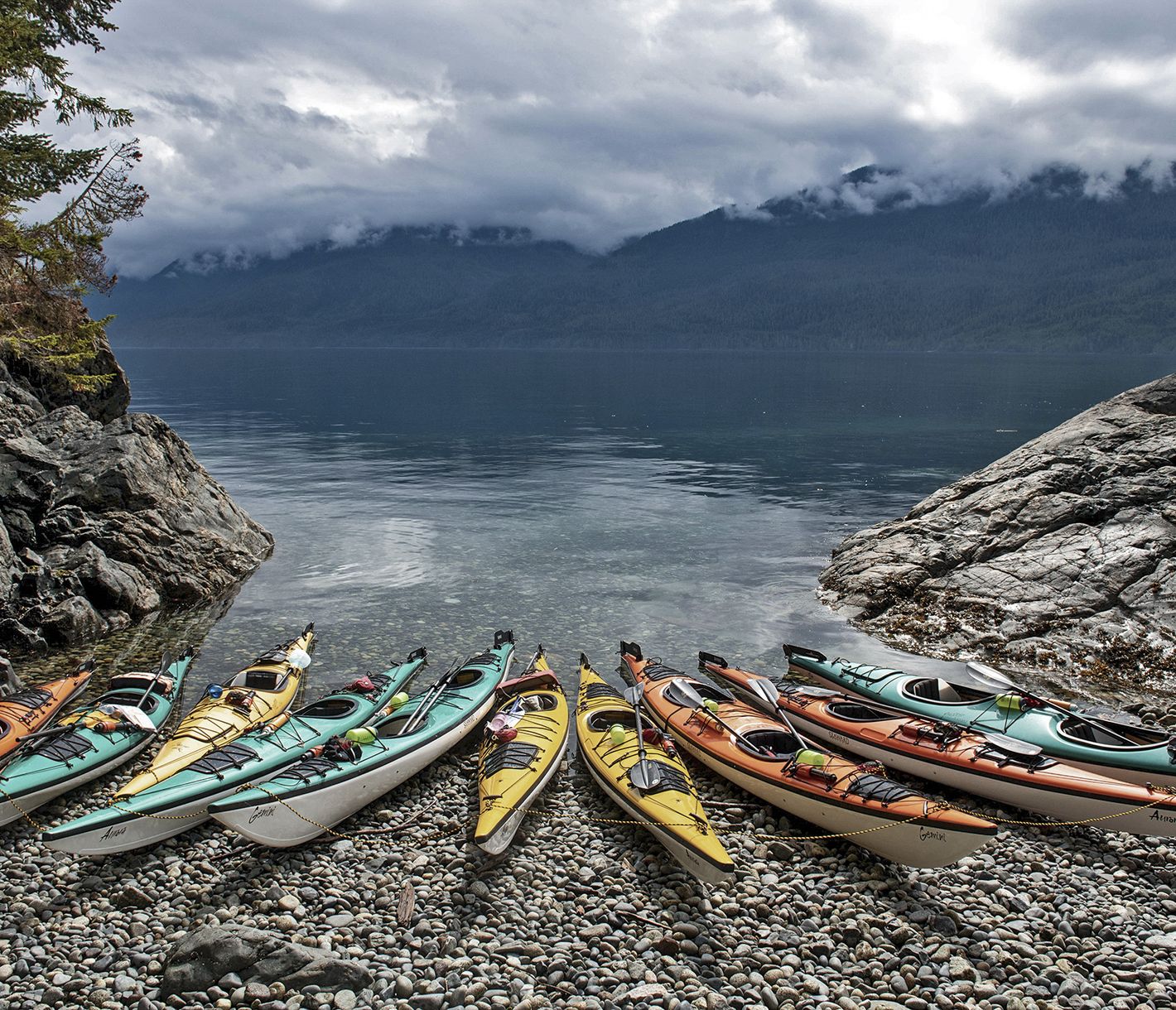 Kajak-Tour auf dem North River