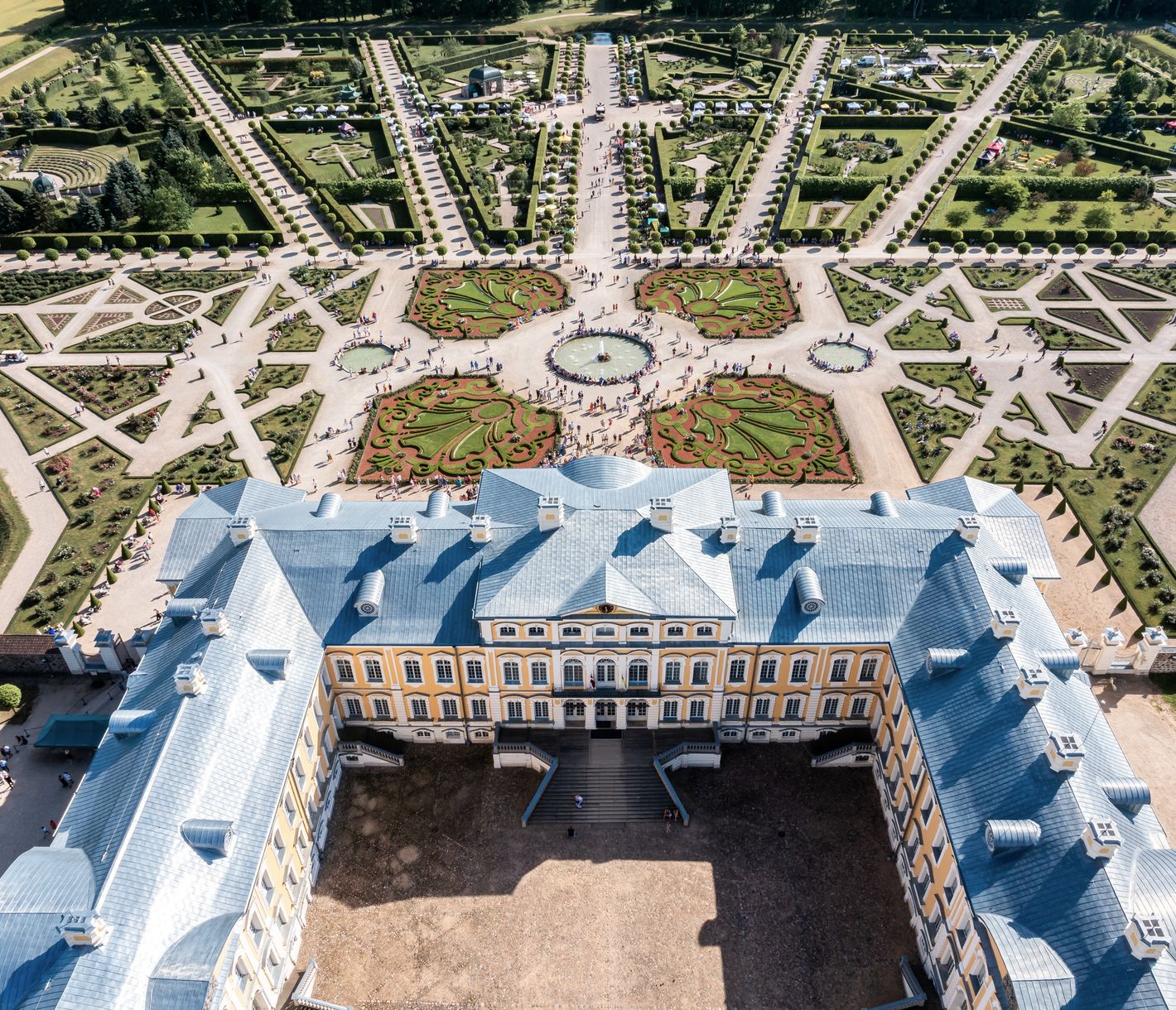 Die ehemalige Sommerresidenz der Herzöge von Kurland
