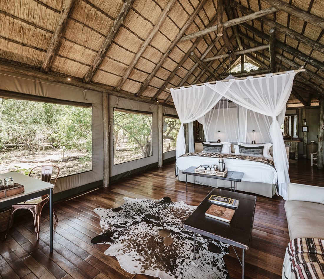 Glamping à la Wilderness im Savuti Camp